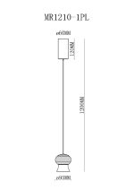 Подвесной светильник MyFar Jane MR1210-1PL