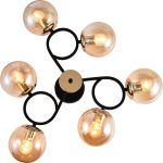 Люстра на штанге Reluce 01338-0.3-06 BK+FGD