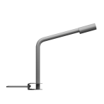 Кронштейн приставной для консольного светильника Wolta К1П-03-035-1-012х06-С