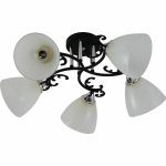 Люстра на штанге Reluce 11308-0.3-05 BK+CR