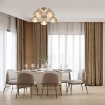 Люстра на штанге Escada Mallow 665/5P