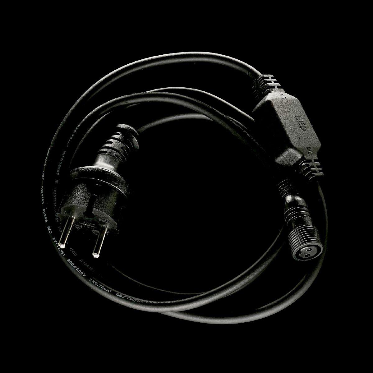 Кабель питания с выпрямителем Laitcom (LTC) LLC-1-3A Кабель питания с выпрямителем Laitcom (LTC) LLC-1-3A