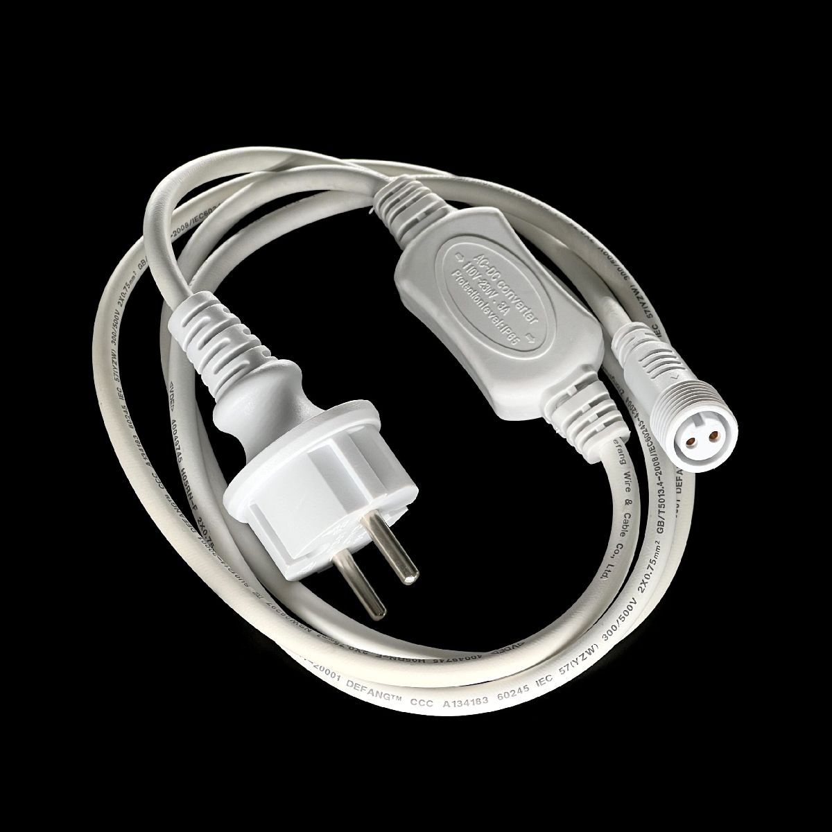 Кабель питания с выпрямителем Laitcom (LTC) LLC-8-3A Кабель питания с выпрямителем Laitcom (LTC) LLC-8-3A