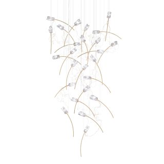 Каскадная люстра Delight Collection 9081P/25 gold