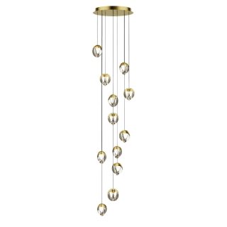 Каскадная люстра Delight Collection MD24001033-12A gold/clear
