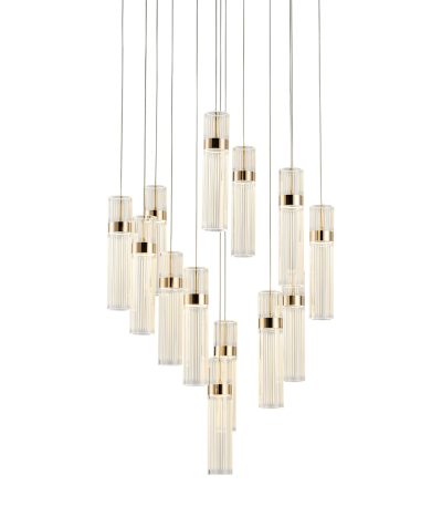 Каскадная люстра Delight Collection OM2367-F13 french gold