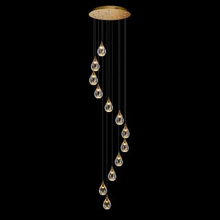 Каскадная люстра Delight Collection Stilla MD24001004-12A gold/clear