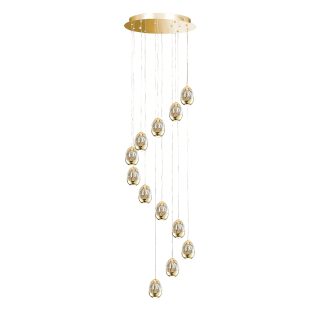 Каскадная люстра Delight Collection Terrene MD13003023-12A gold