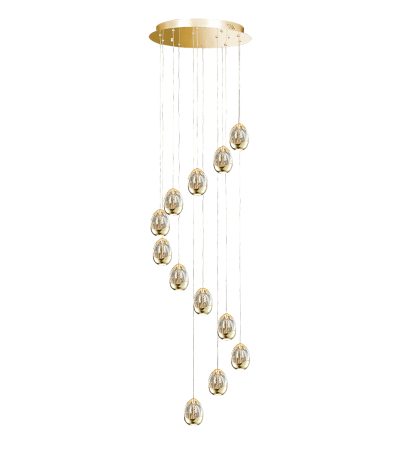 Каскадная люстра Delight Collection Terrene MD13003023-12A gold