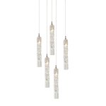 Каскадная люстра Delight Collection Twist OWD272-5 gold