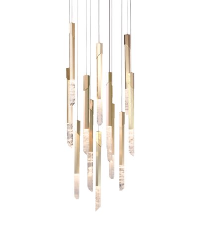 Каскадная люстра Delight Collection Vita MD7747-12B (new) br.brass