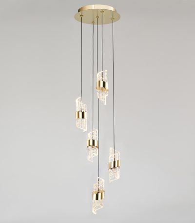 Каскадная люстра DeLight Collection MD23001022-5A gold