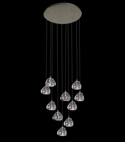 Каскадная люстра DeLight Collection Mizu OM8201015-10 chrome