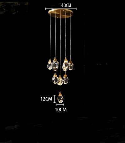 Каскадная люстра ImperiumLoft Cristel One 193599-26