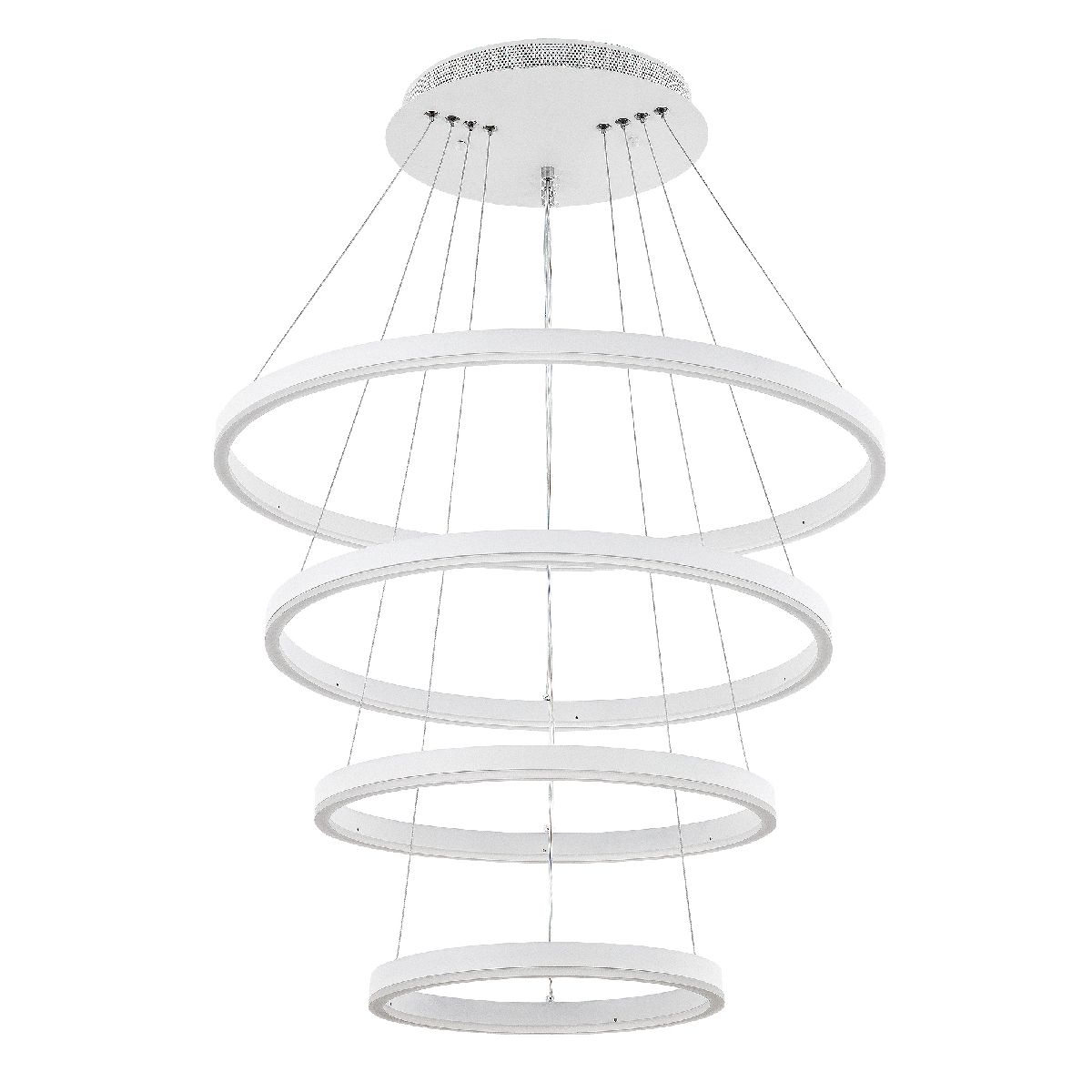 Каскадная люстра LED4U 55000-4 WH Каскадная люстра LED4U 55000-4 WH