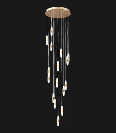 Каскадная люстра Lussole Hopkins LSP-7404