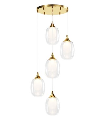 Каскадная люстра Maytoni Aura MOD016PL-05BS