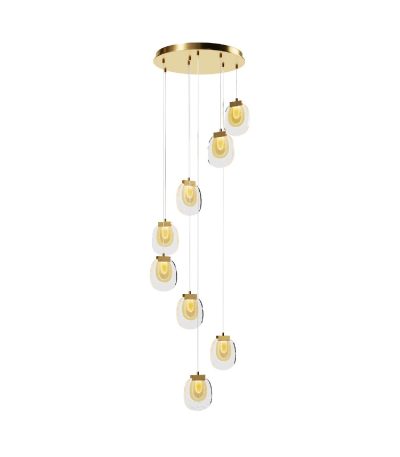 Каскадная люстра Maytoni Biology MOD367PL-L30BBSK