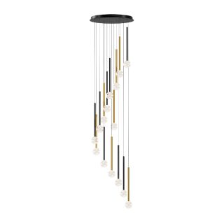 Каскадная люстра Maytoni Bubble dream MOD383PL-L40BBS3K