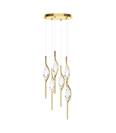 Каскадная люстра Maytoni Foresight MOD347PL-L48BS3K