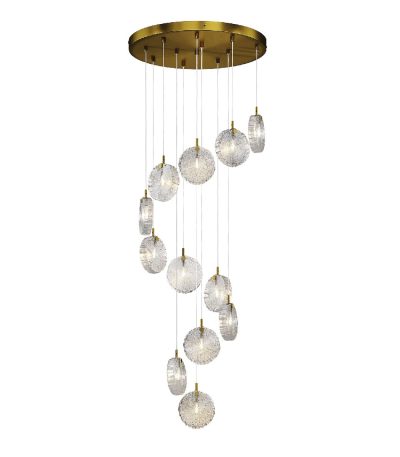 Каскадная люстра Maytoni Frozen MOD254PL-12BS