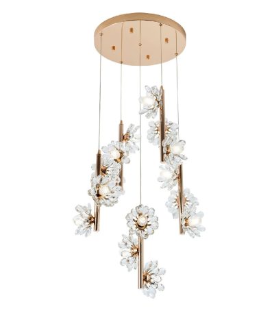 Каскадная люстра Modelux ML.1855.15 GD