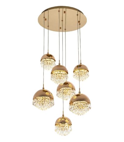 Каскадная люстра Modelux ML.2210.7 GD