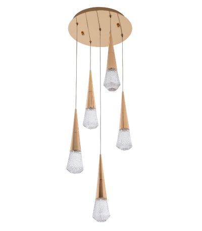 Каскадная люстра Modelux ML.3315.5 GD