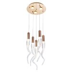 Каскадная люстра Modestyle MS.89135.5 GD