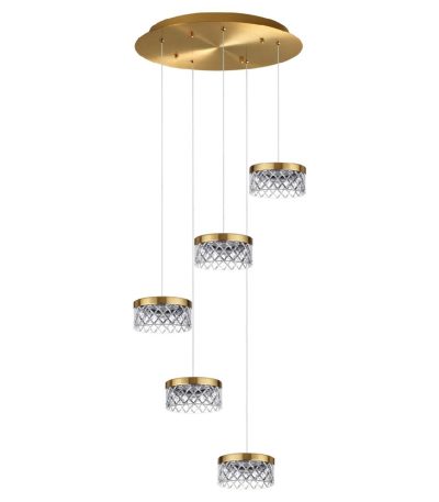 Каскадная люстра Odeon Light Fivre 5032/30L