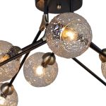 Люстра на штанге Illumico IL0264-8CSQ-79 BK AB