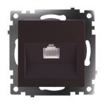 Розетка компьютерная 1-местная RJ-45 Stekker Катрин GLS00-7107-04 49023
