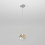 Подвесной светильник Eurosvet Wonder 50232/1 LED янтарный a058637