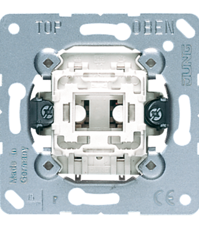 Кнопка 10AX 250V однополюсная с НО контактом Jung EP431U