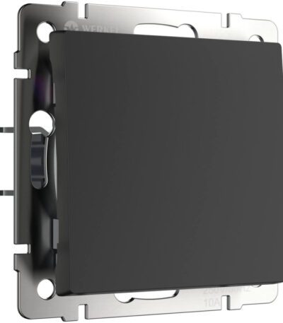 Кнопка звонка Werkel черный матовый W1114508 4690389156694