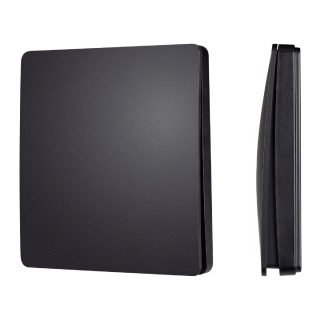 Кнопочная панель Arlight KINETIC-801-22-1G-WP-SUF Black (No battery, IP67, 433Mhz) 051674