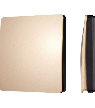 Кнопочная панель Arlight KINETIC-801-22-1G-WP-SUF Gold (No battery, IP67, 433Mhz) 051676