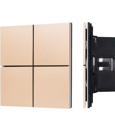 Кнопочная панель Arlight KNX-304-23-IN Champagne BUS, Frameless 039665