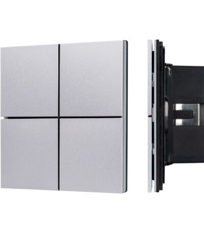 Кнопочная панель Arlight KNX-304-23-IN Silver BUS, Frameless 039662