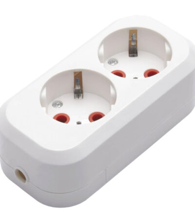 Колодка Feron Stekker 2гн с/з PST1621020 39010