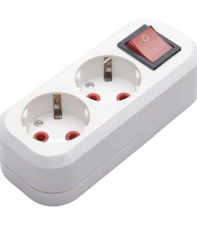 Колодка Feron Stekker 2гн с/з PST1621120 39013