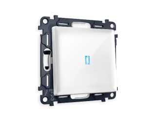 Комплект механизма 1-кл проходного выключателя с подсветкой Ambrella Volt Alfa MA102040