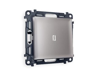 Комплект механизма 1-кл проходного выключателя с подсветкой Ambrella Volt Alfa MA502035