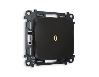 Комплект механизма 1-кл проходного выключателя с подсветкой Ambrella Volt Omega MO802030