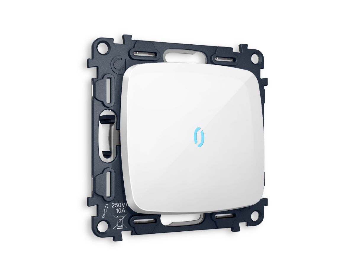 Комплект механизма 1-кл проходного выключателя с подсветкой Ambrella Volt Omega (OP1020, VM105, G29B) MO102040 Комплект механизма 1-кл проходного выключателя с подсветкой Ambrella Volt Omega (OP1020, VM105, G29B) MO102040