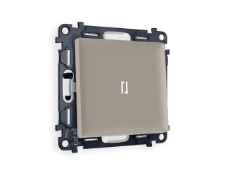 Комплект механизма 1-кл выключателя с подсветкой Ambrella Volt Alfa MA362015