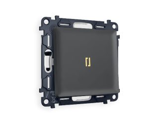 Комплект механизма 1-кл выключателя с подсветкой Ambrella Volt Alfa MA902010