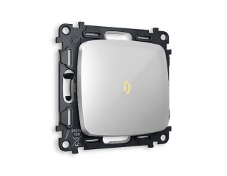 Комплект механизма 1-кл выключателя с подсветкой Ambrella Volt Omega MO402010