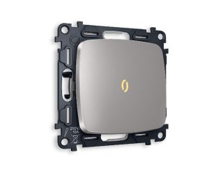 Комплект механизма 1-кл выключателя с подсветкой Ambrella Volt Omega MO502010