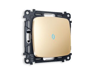 Комплект механизма 1-кл выключателя с подсветкой Ambrella Volt Omega MO602020